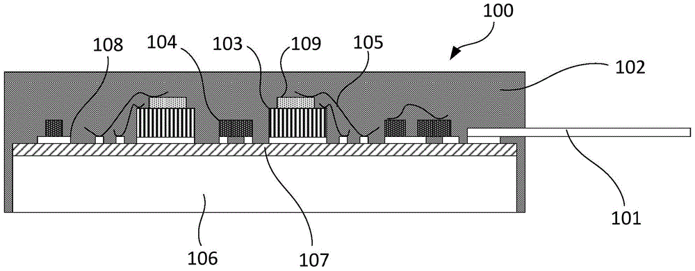Hybrid integrated circuit module and manufacturing method thereof