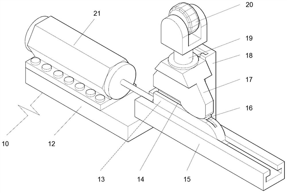 Clamping device for spraying paint on metal pipe