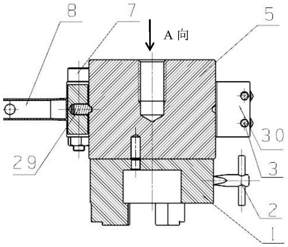 A metallographic sample preparation device