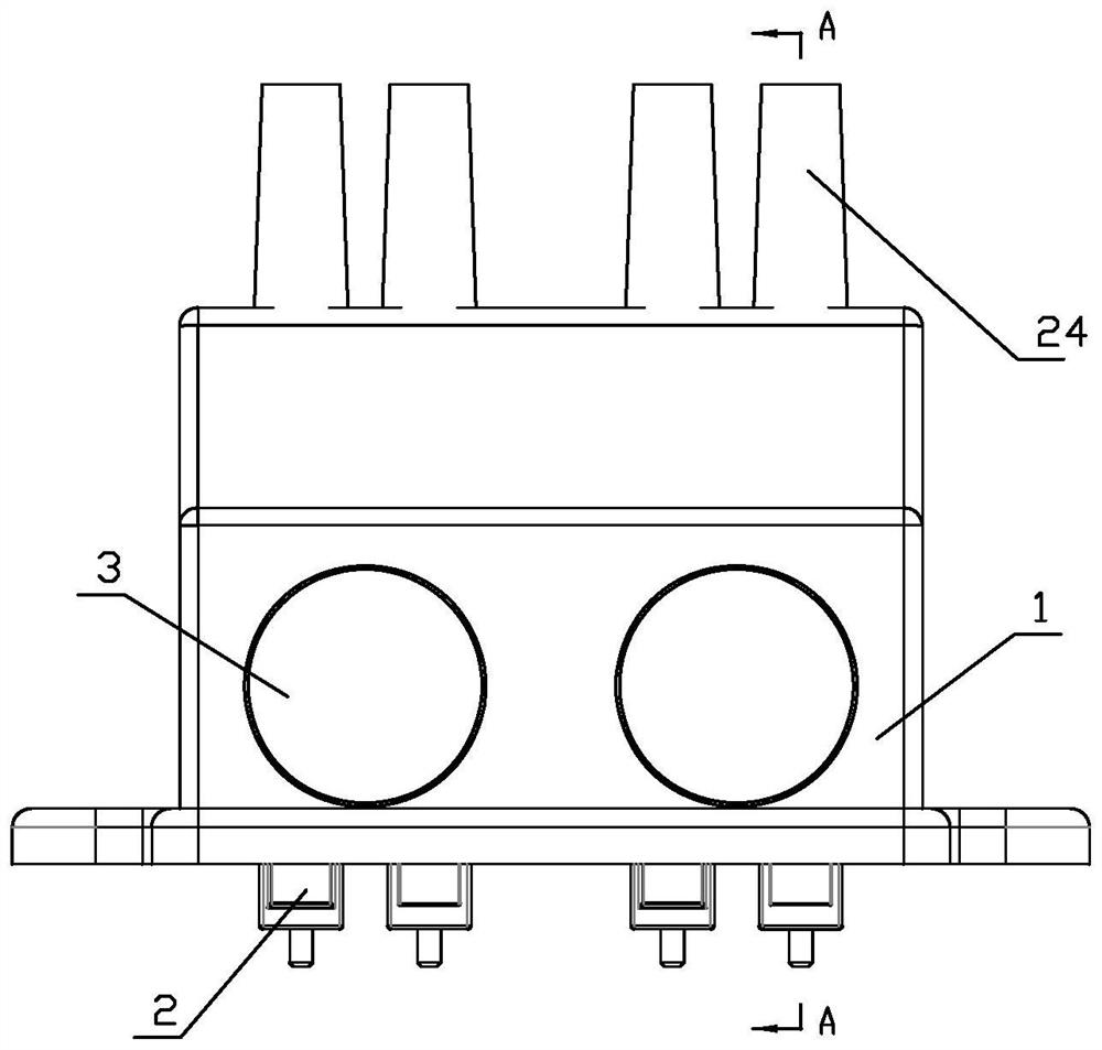 Waterproof structure capable of enabling SFP (Small Form-factor Pluggable) optical module to be used in humid environment