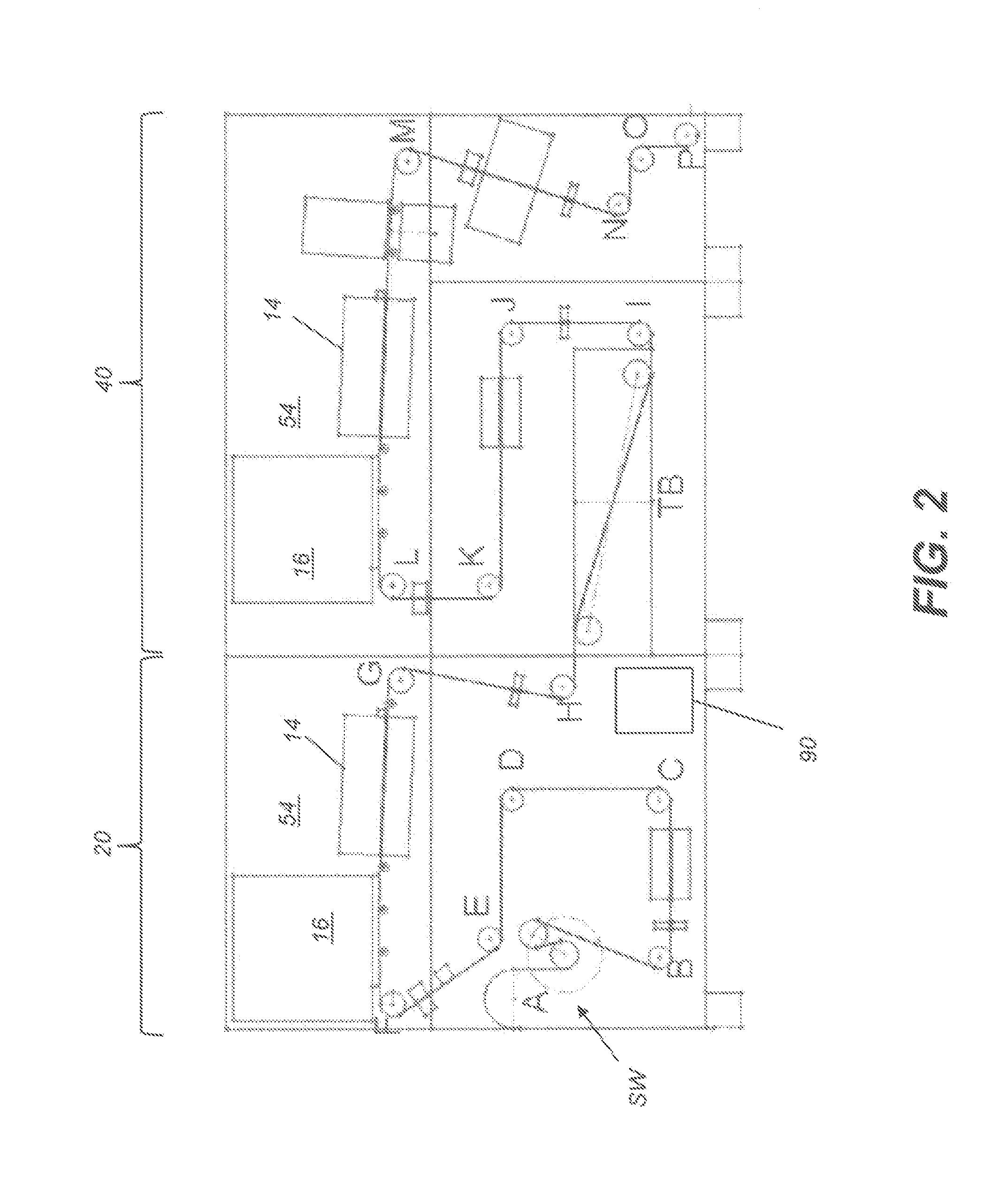 System for reducing tension fluctuations on a web