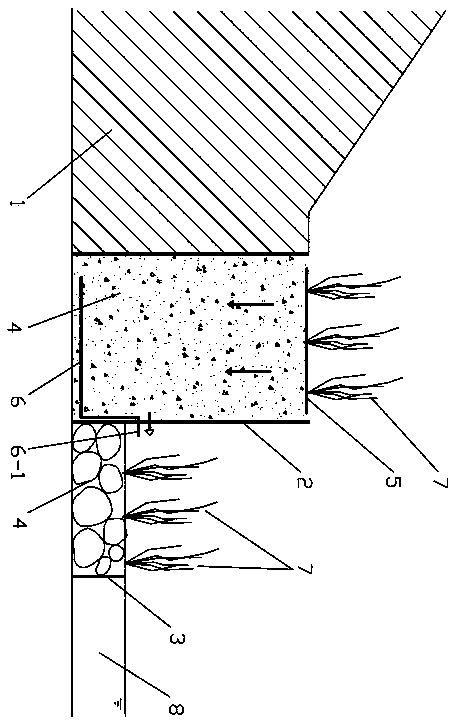 Ecological shore zone purifying structure and river purifying system with same