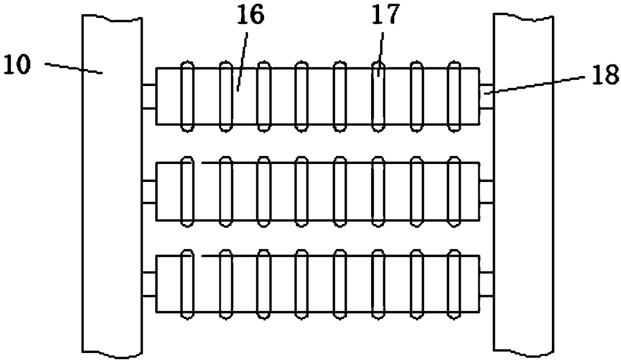 Folding telescopic logistics transport vehicle