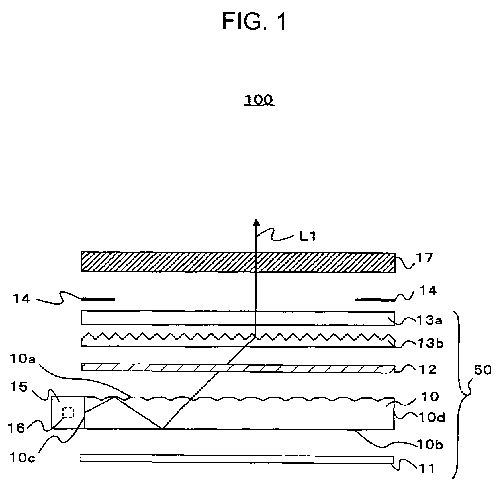 Illumination device and light guide plate