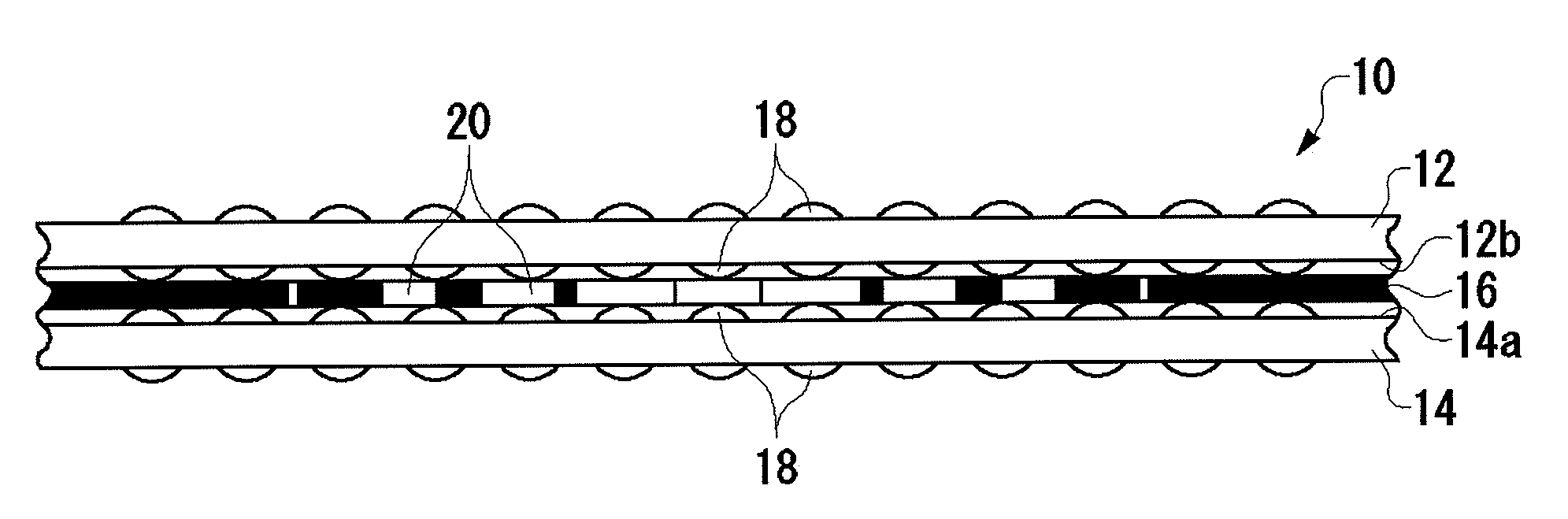 Erecting equal-magnification lens array plate, image sensor unit, and image reading device