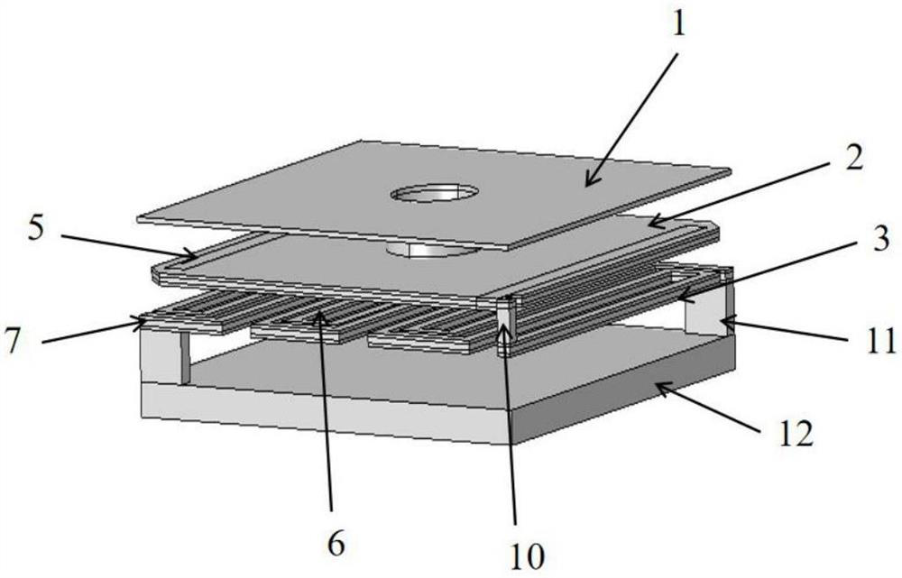 Three-layer pixel structure of micro-bolometer