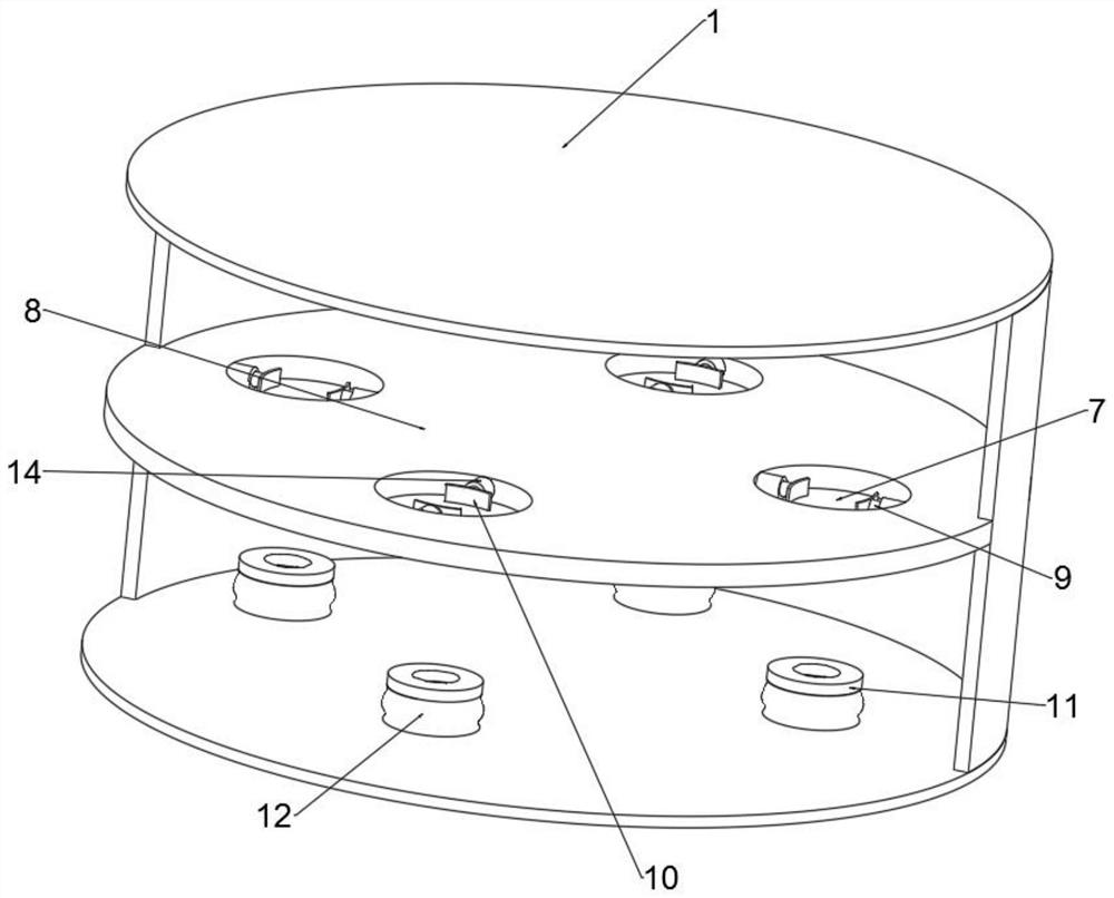 Syringe storage device with spiral pressure regulating function