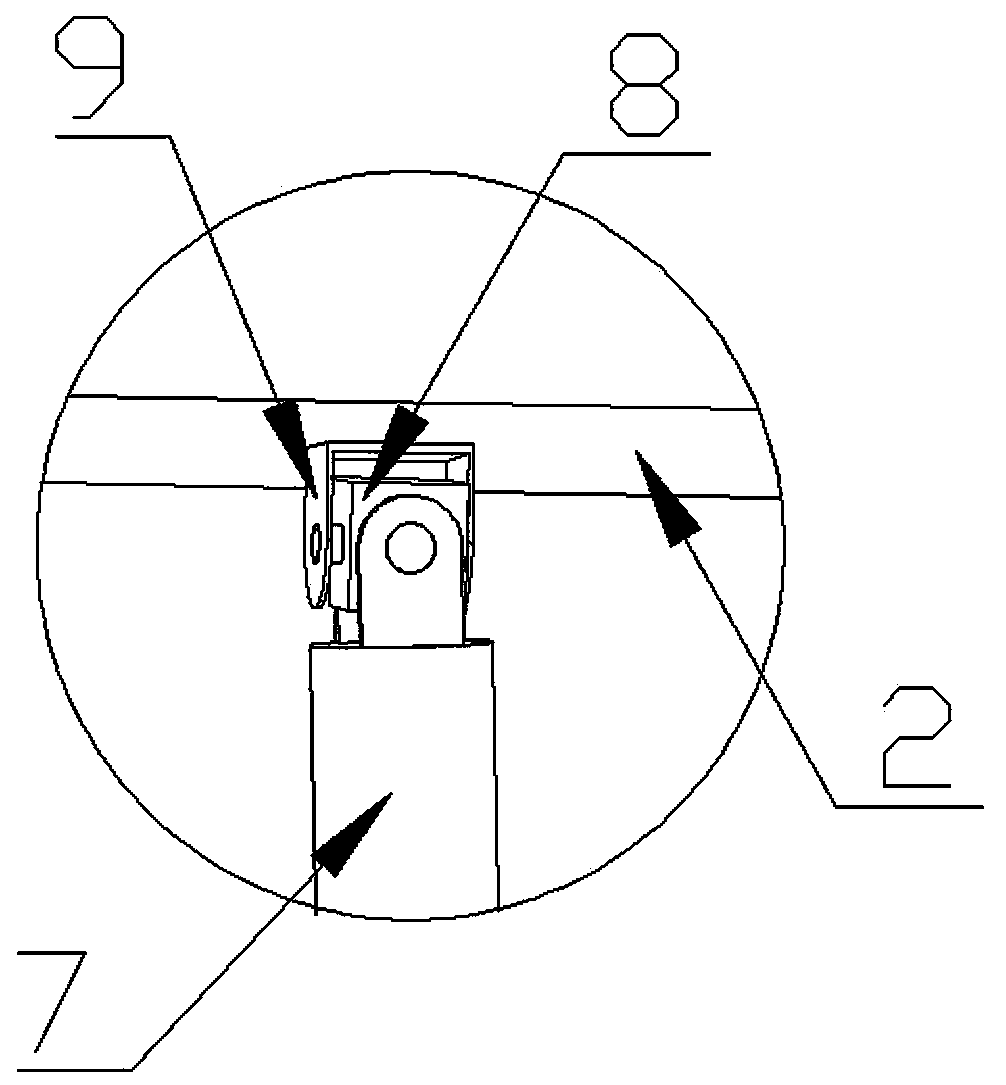 Three-column-type hydraulic support, vertical column hydraulic system and electro-hydraulic control system of three-column-type hydraulic support