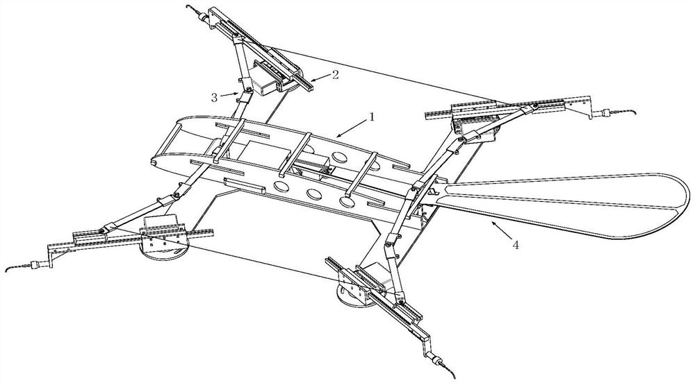 A wall-climbing-gliding robot with a retractable wing membrane