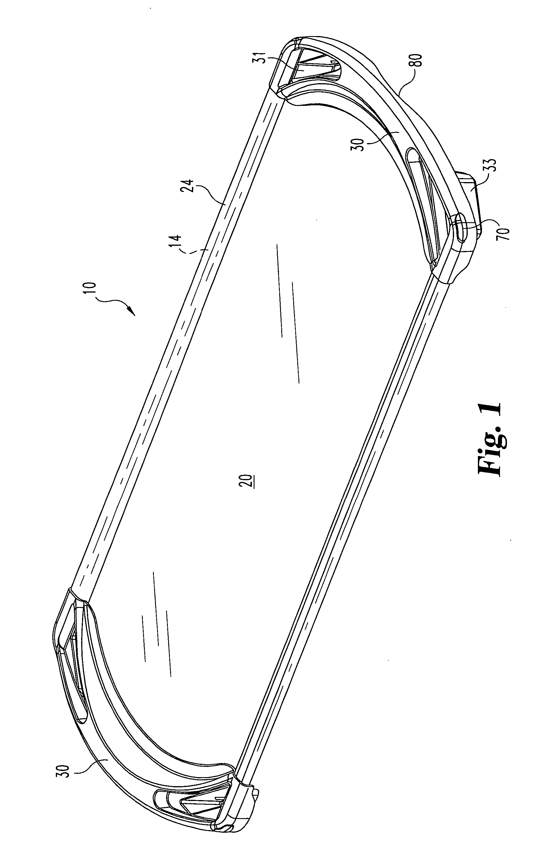 Stackable cot assembly