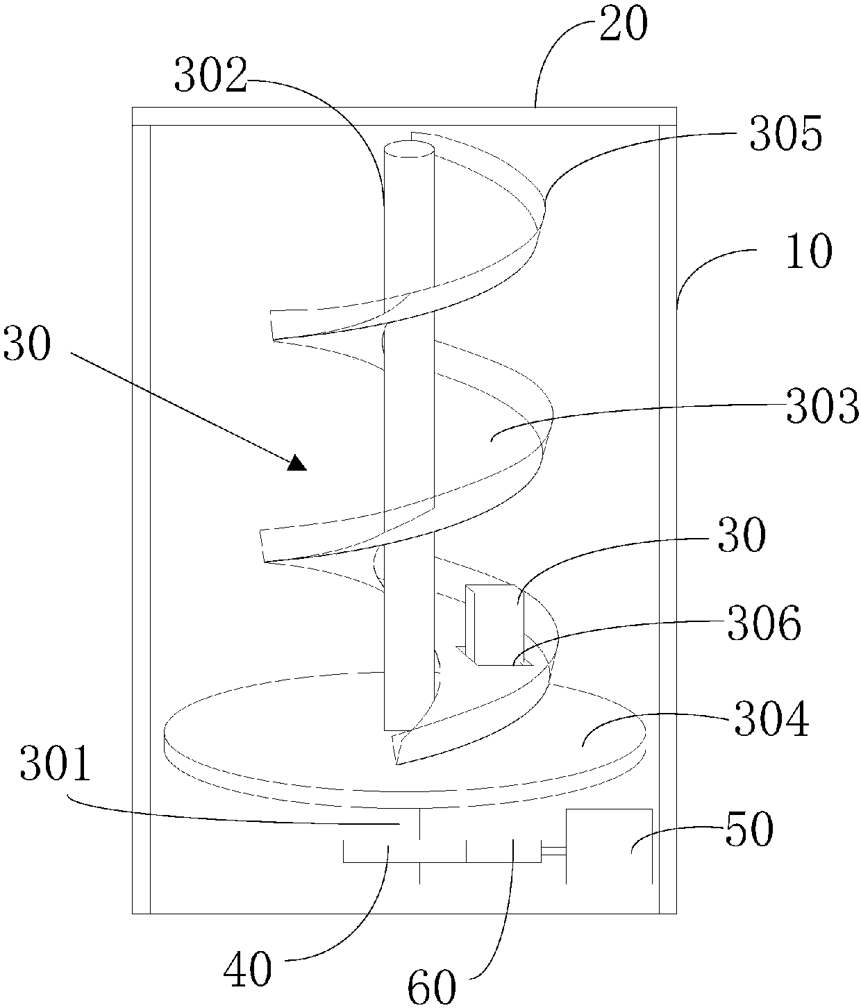 Simple material aging accelerating device