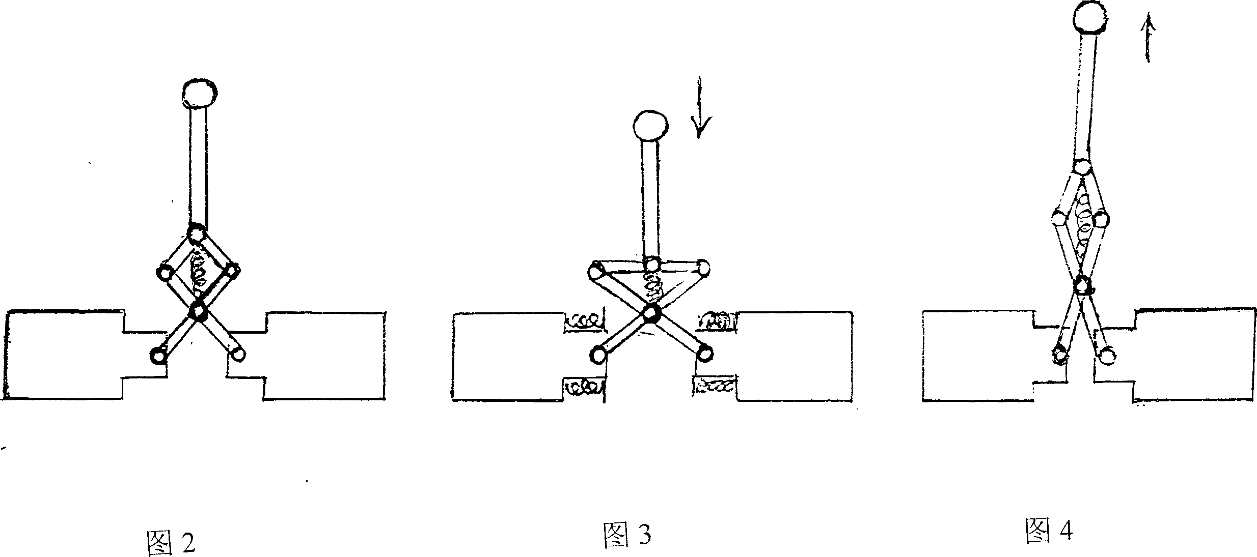 Bionic vehicle hook cushioning device capable of automatic picking off and hanging