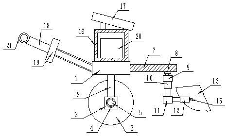 Tillage device for agriculture