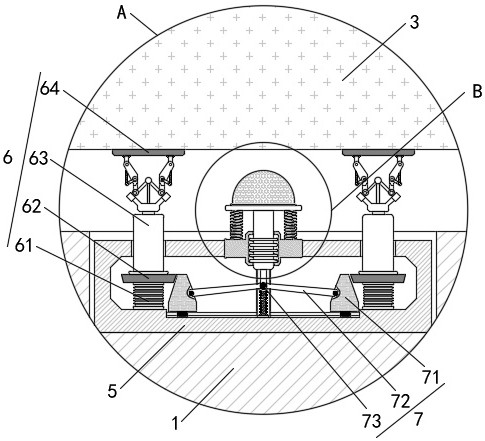 An etching device for the manufacture of integrated optoelectronic devices