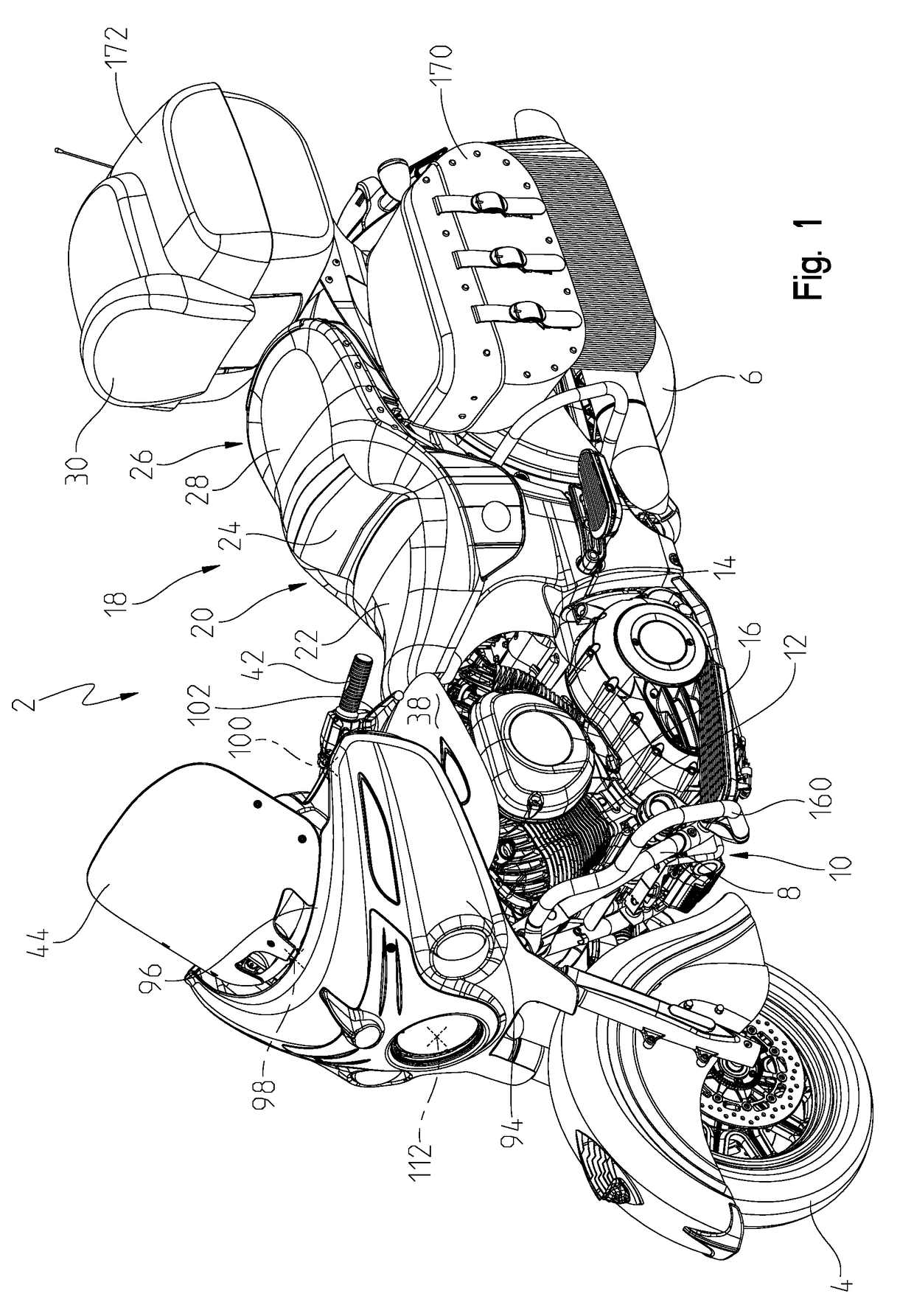 Two-wheeled vehicle