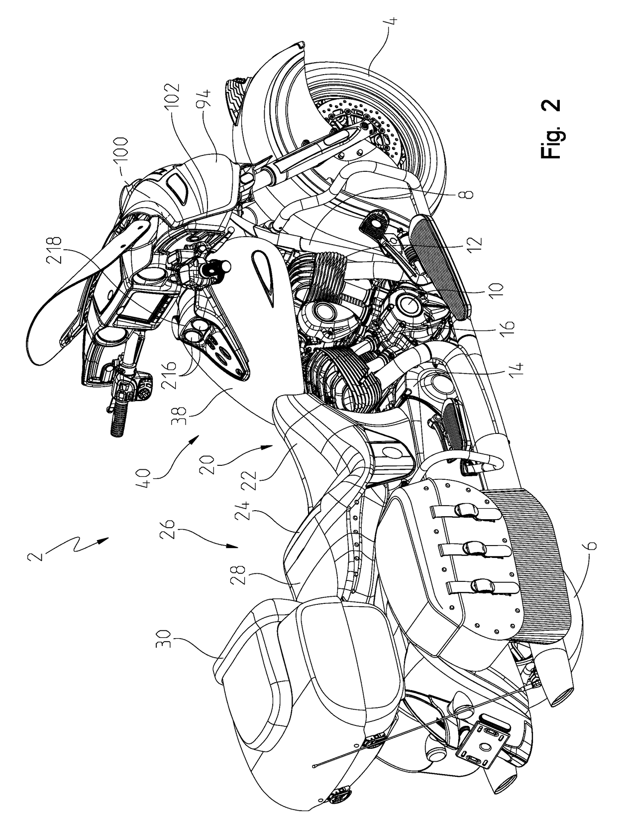 Two-wheeled vehicle