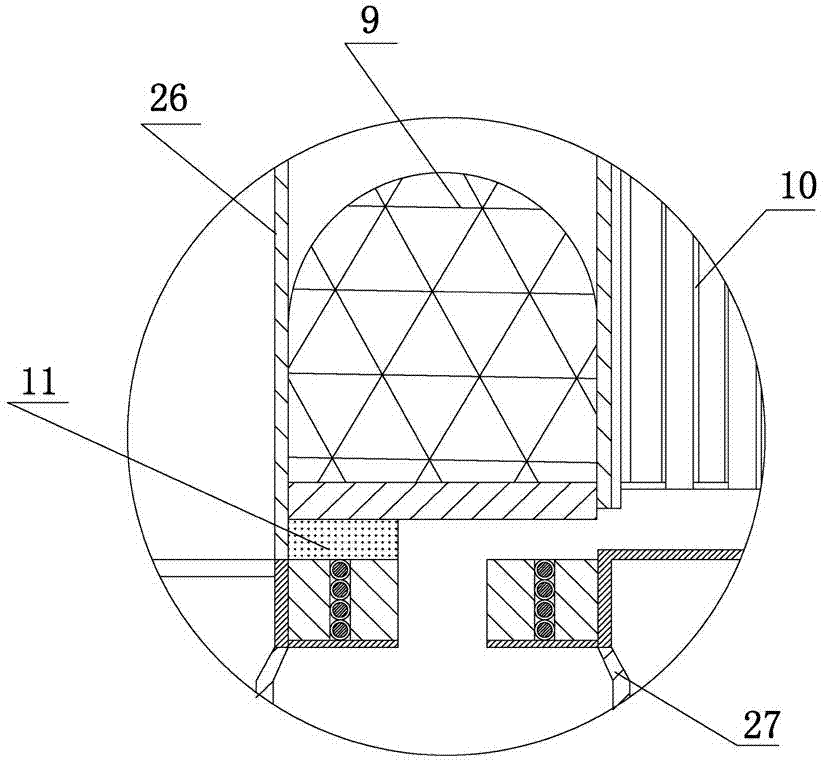 Mixed thermal force closed type heat extraction cycle heat engine and power generation device