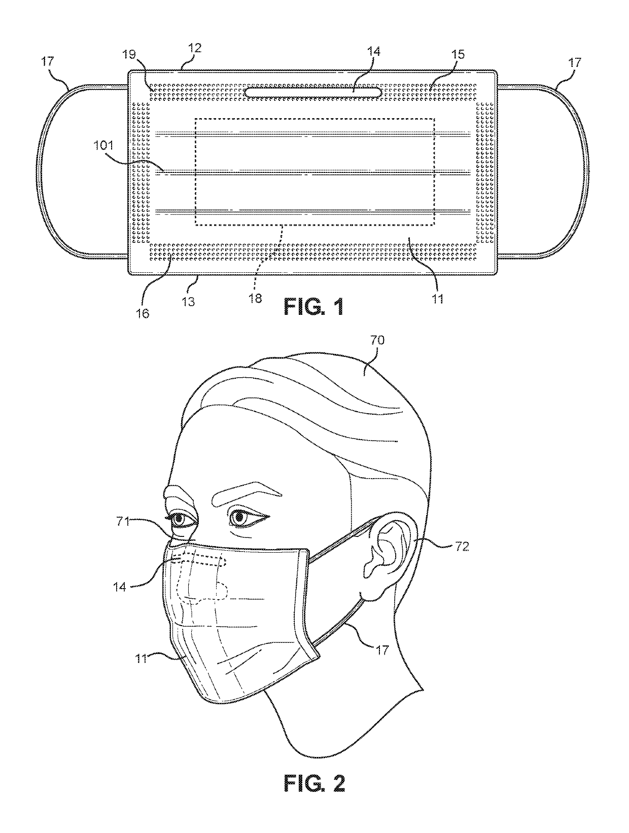 Disposable Scented Face Mask