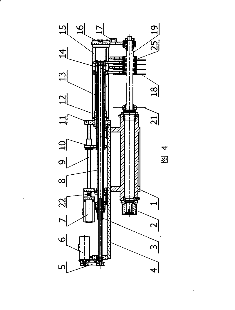 Mandrel structure of circular saw machine for preferably cutting timber in longitudinal direction