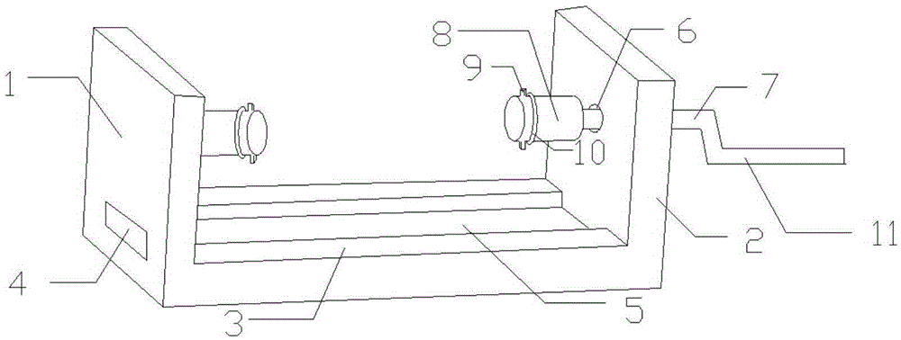 Washed fabric twisted flatness testing device and method