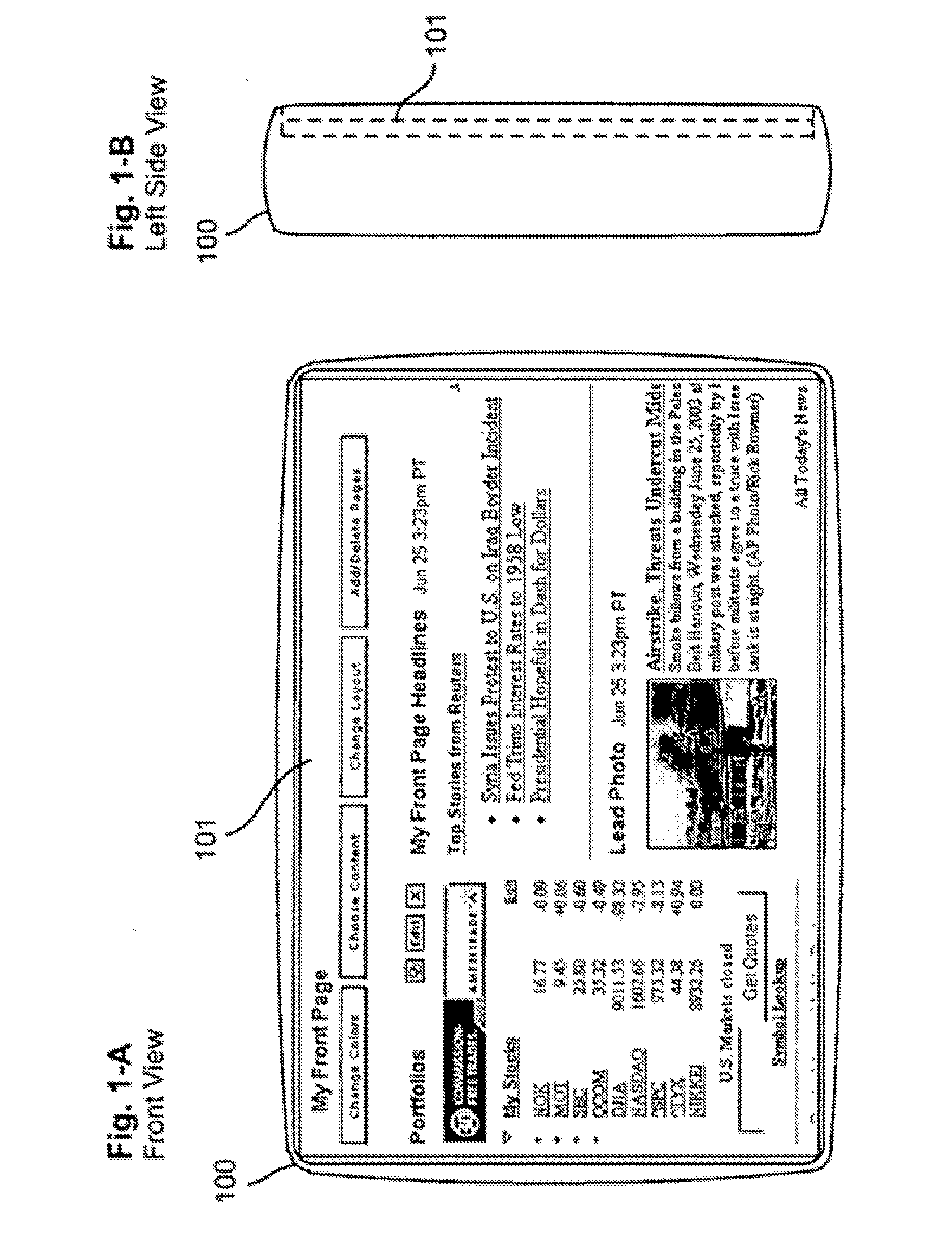 Multimedia client interface devices and methods