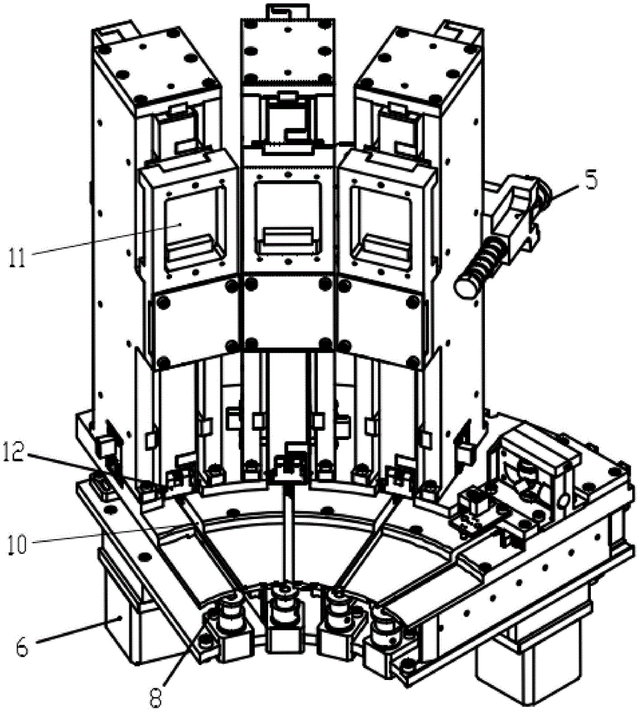 Reagent strip storage and automatic-ejection device