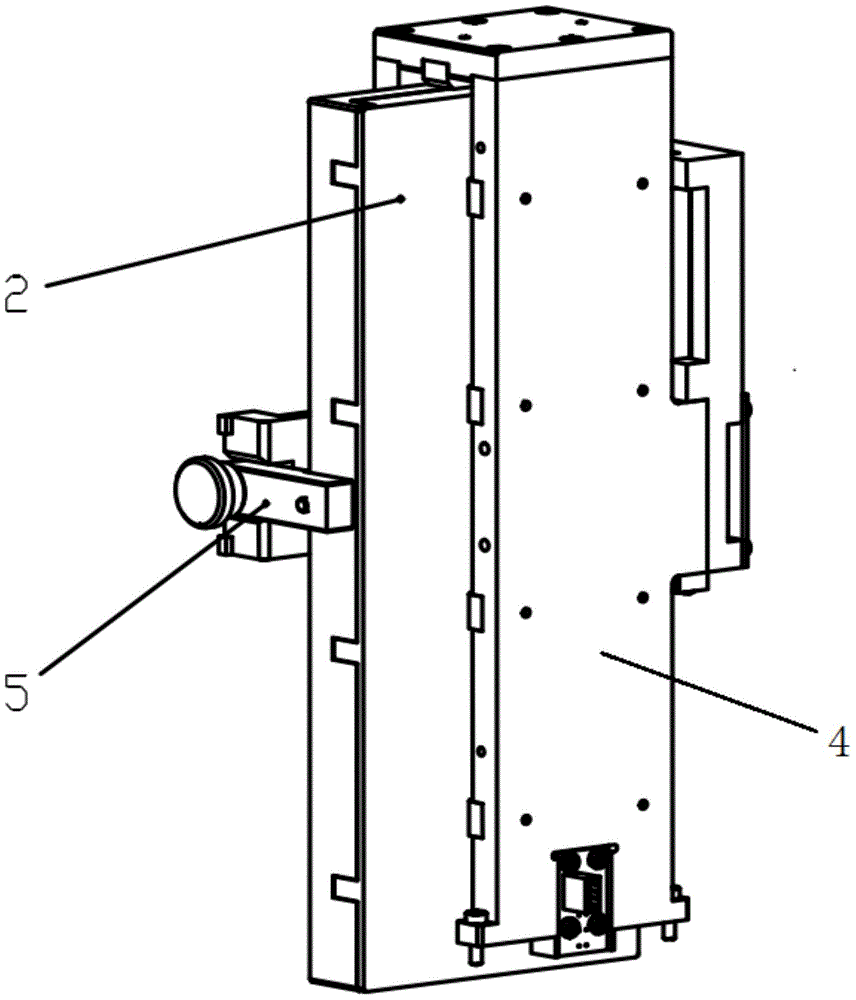 Reagent strip storage and automatic-ejection device