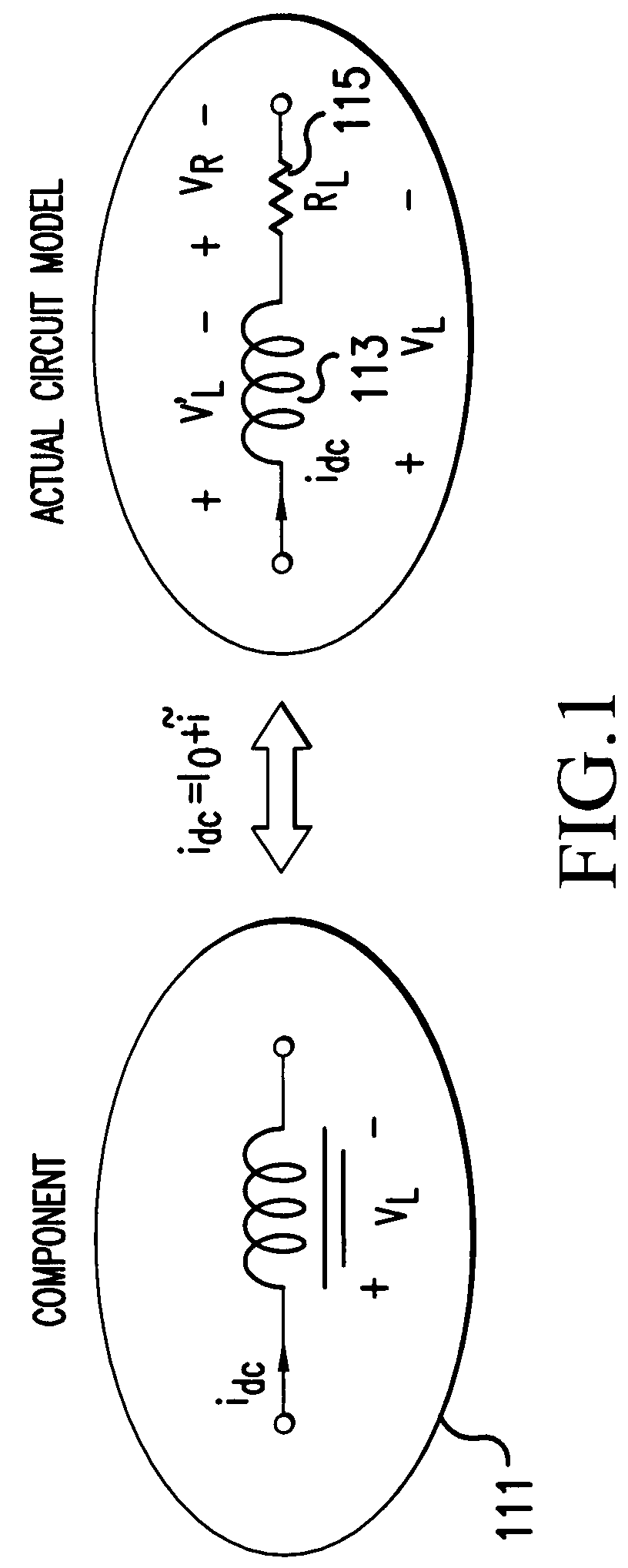 Method and apparatus for DC integrated current sensor