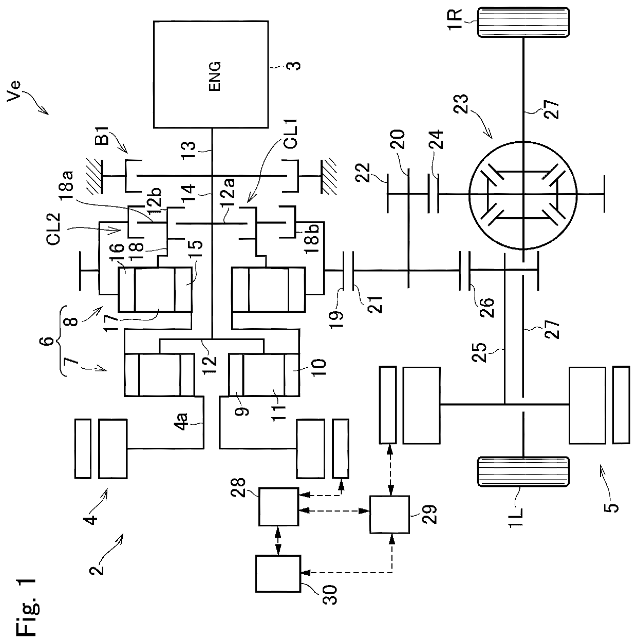 Control system for hybrid vehicle