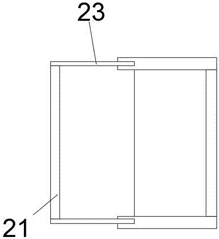 A drainage board insertion mechanism