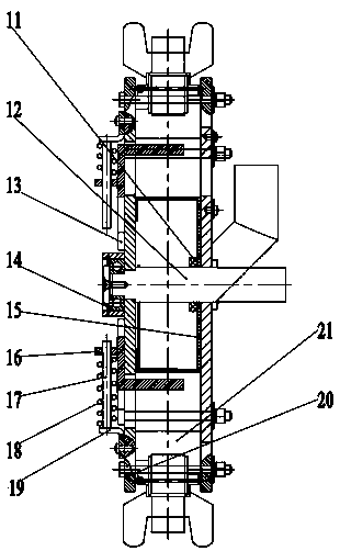 Air suction type precision seeding apparatus for peanuts