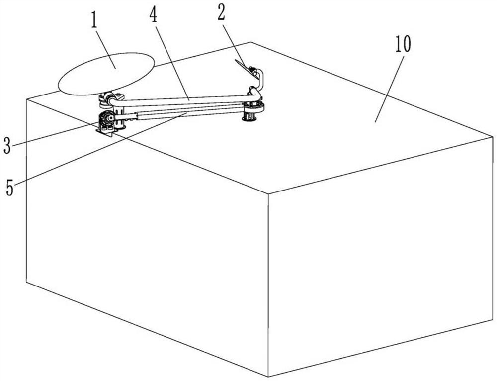 Folding type multi-dimensional unfolding mechanism for spatial load