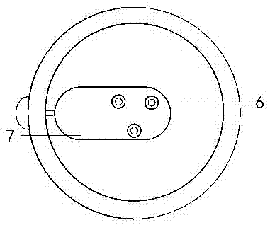 Air flow stirring cup device