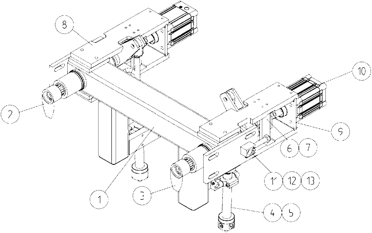 Cathodic-disbonding knife device