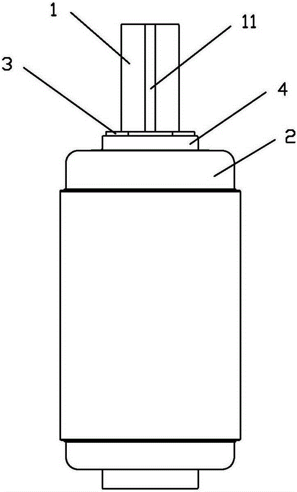 Vacuum arc-extinguishing chamber