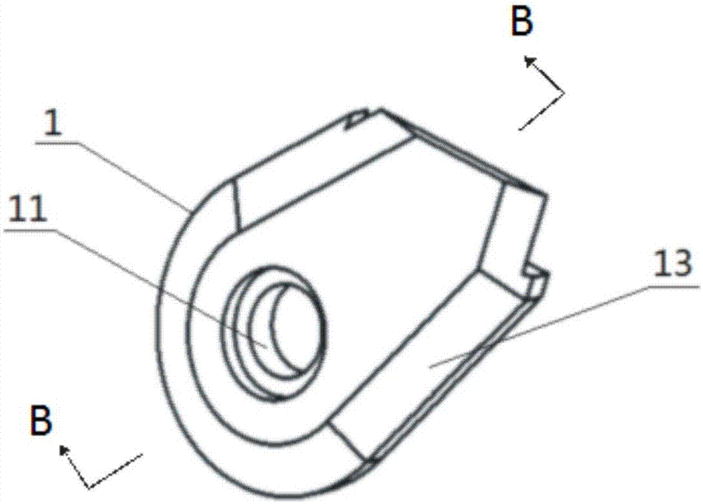 Angle-adjustable rose reamer applied to different pore diameters