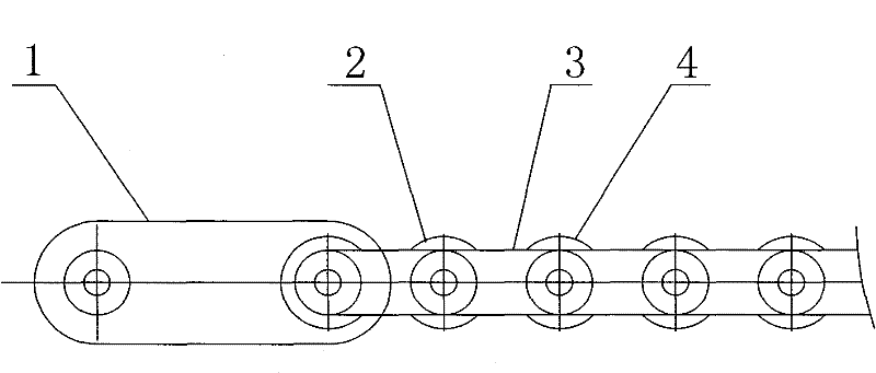 Irregular borehole-type counter weight device for operating equipment of curved track