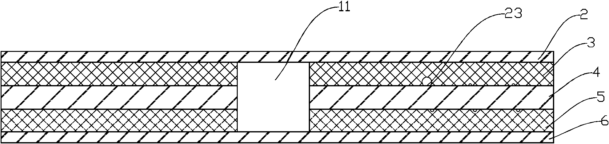 Production method of cavity PCB plate
