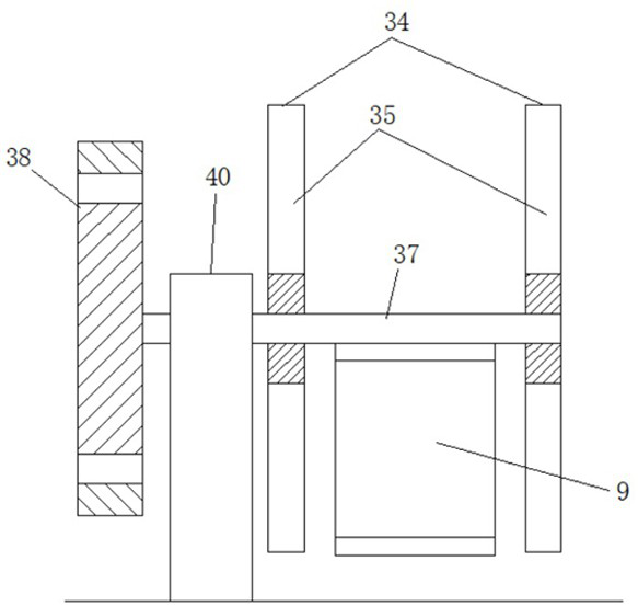 A device for detecting water absorption of slate ceramic tiles