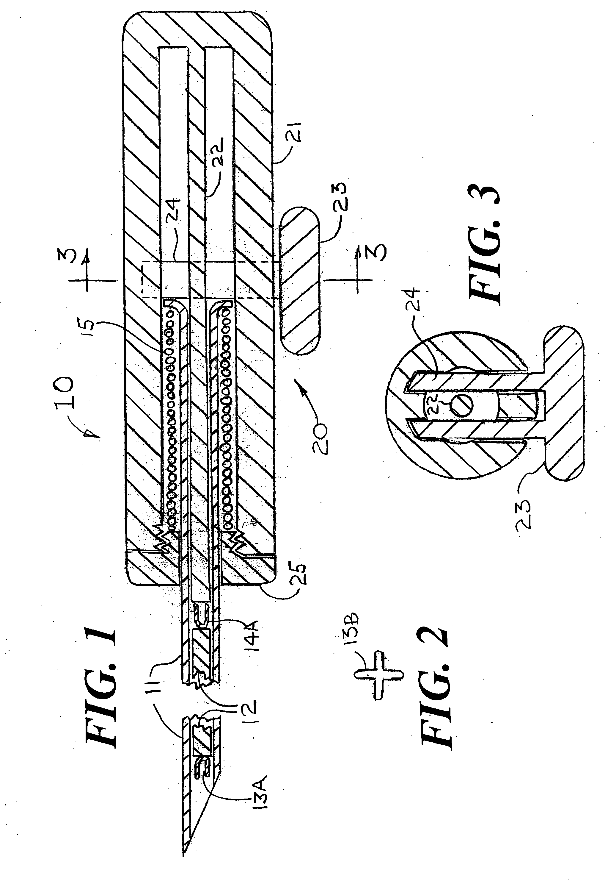 Means and method for marking tissue in a human subject