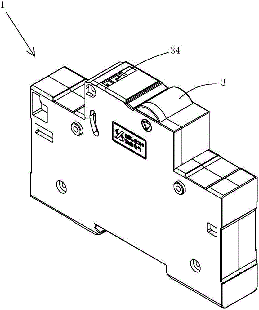 Automatic opening and closing drive device and used linkage turbine thereof