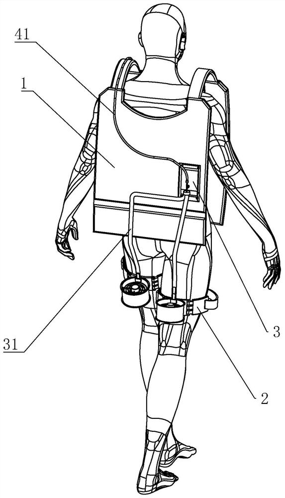 Water area power life jacket