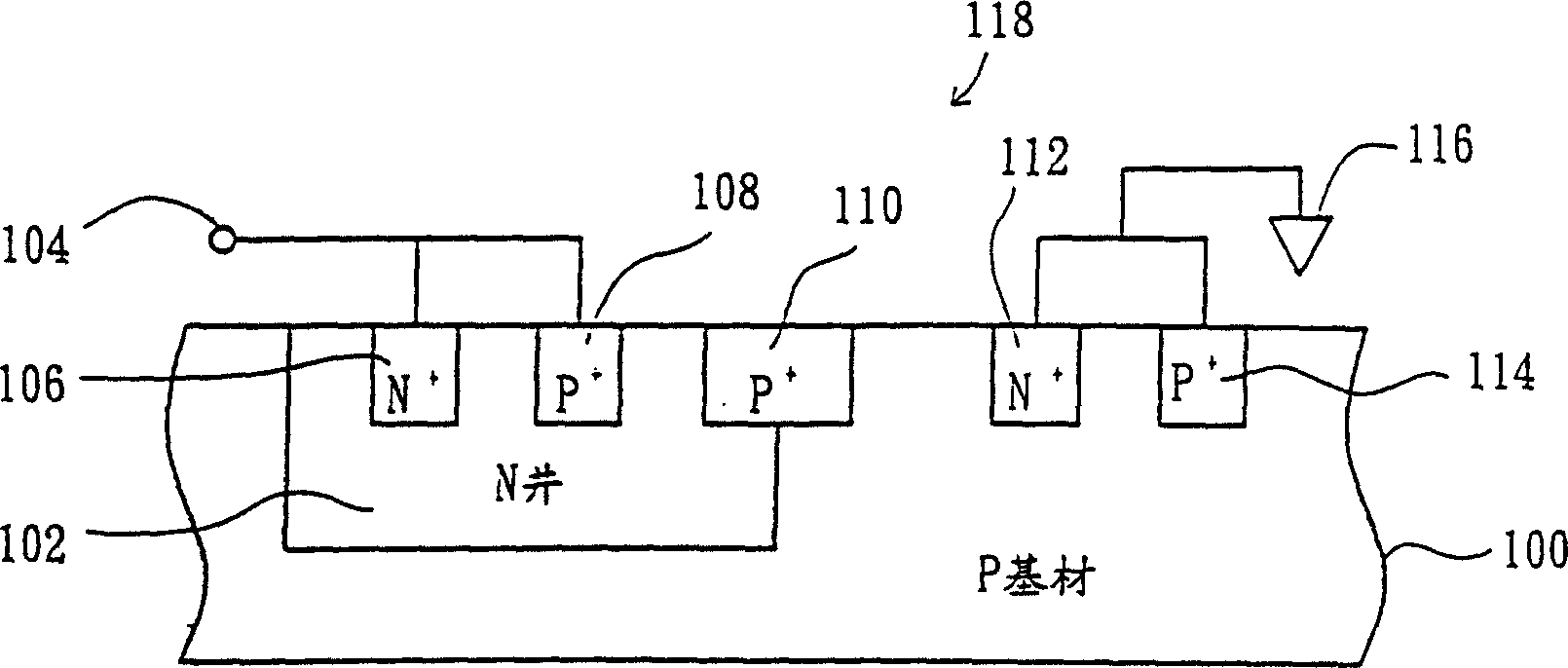 Electrostatic discharge protection device