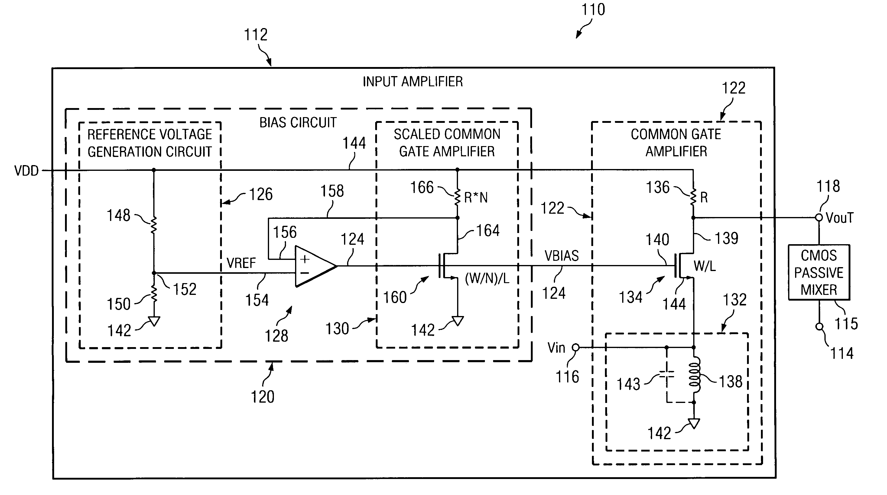 Method and system for amplifying a signal