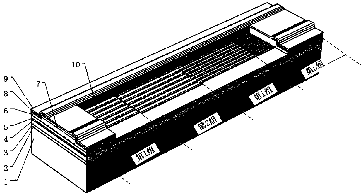 A kind of high-power semiconductor chip and its preparation method