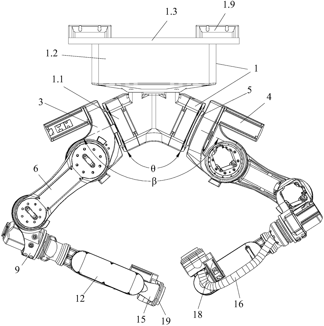 Intelligent collaborative dual-arm robot