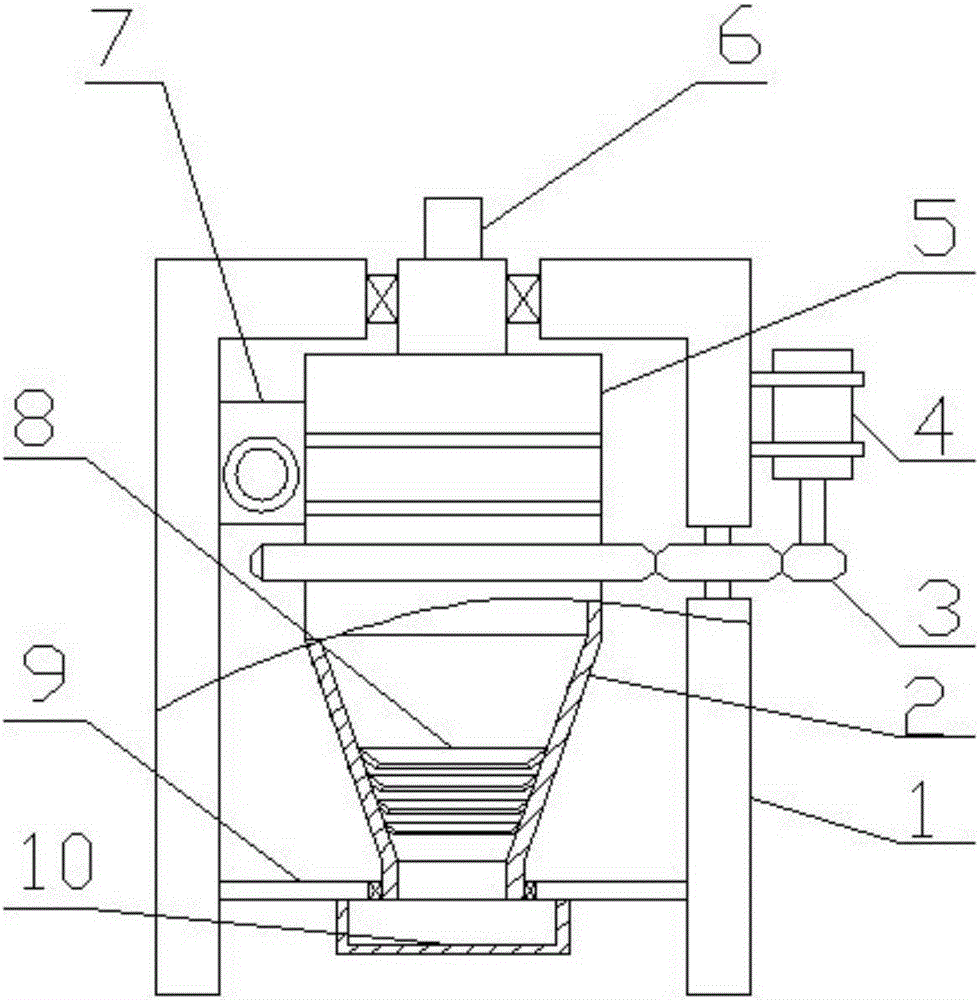 Dust removal device