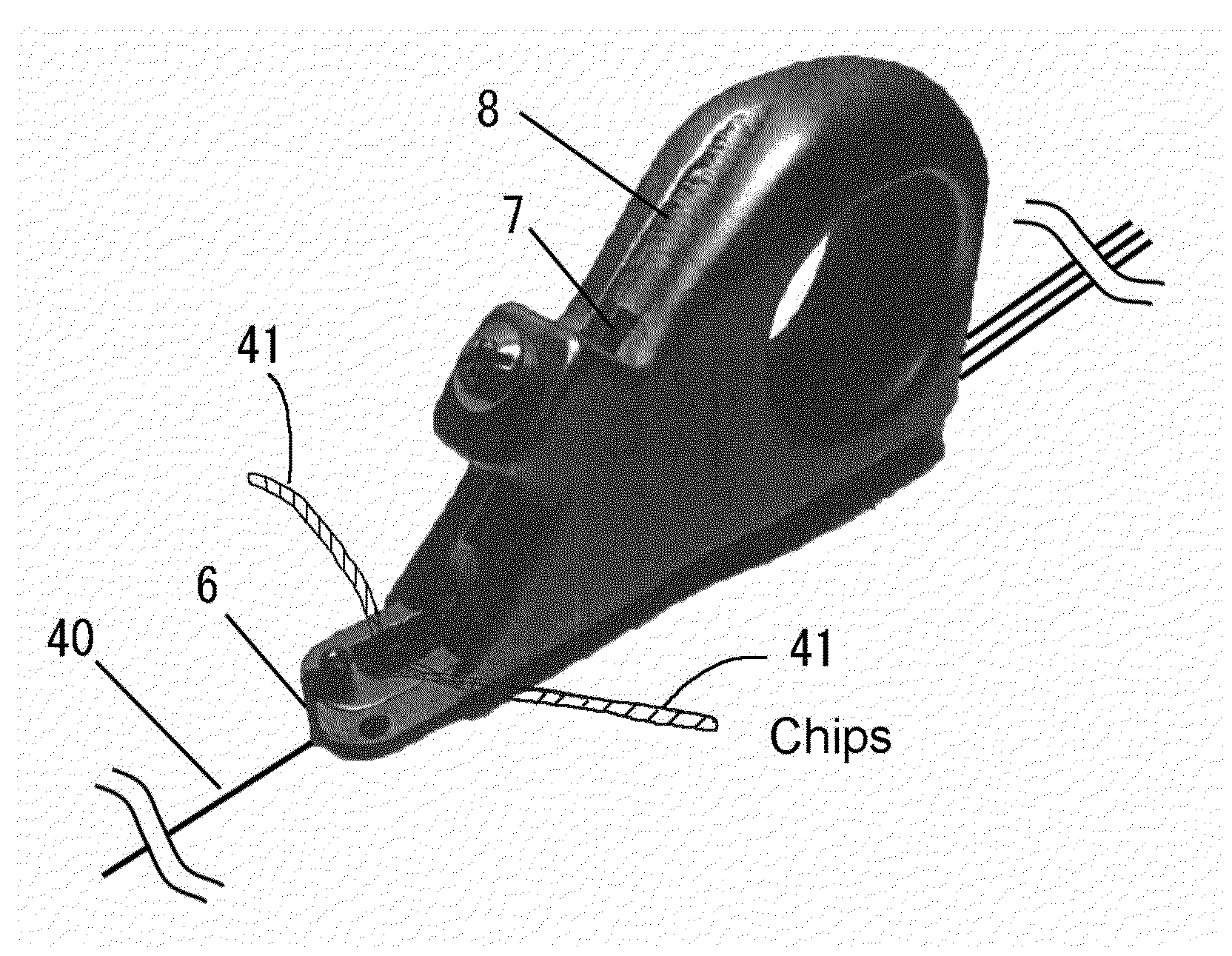 Sheet groove cutter capable of operation without use of ruler