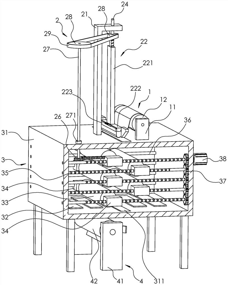 Setting machine and process thereof