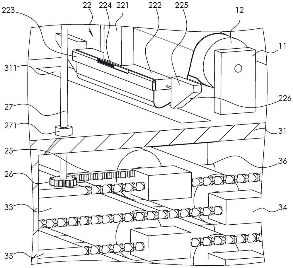 Setting machine and process thereof